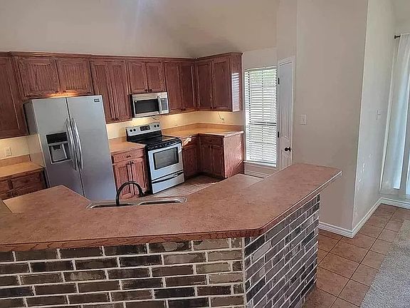 Kitchen with walk in pantry