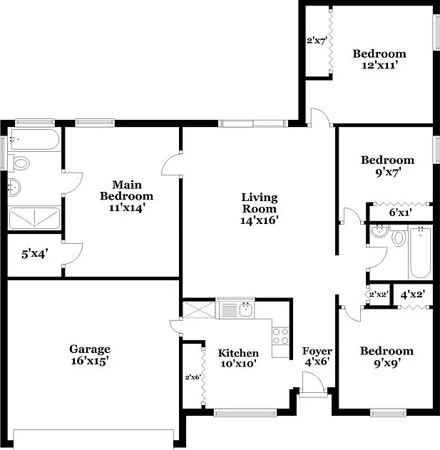 4 bed, 2.0 bath, 1459 sqft, $3,770 — Photo 2