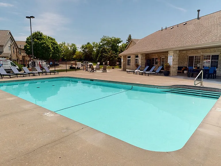 Dive into summer at our sparkling pool.