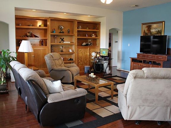 Feel the warmth from the wood floors.