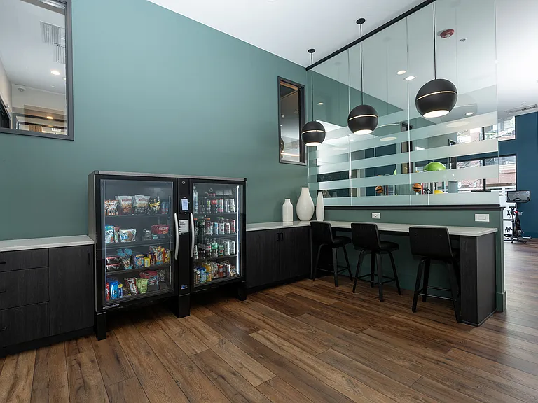 On-site market with snacks and drinks for your convenience
