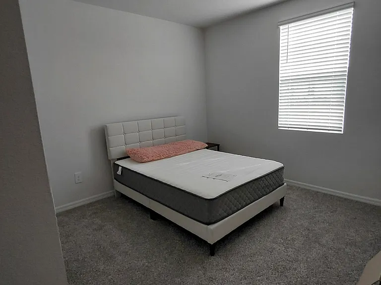 Bedroom 1 only has a bed