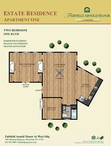 Floor plan Estate Residence Suite One