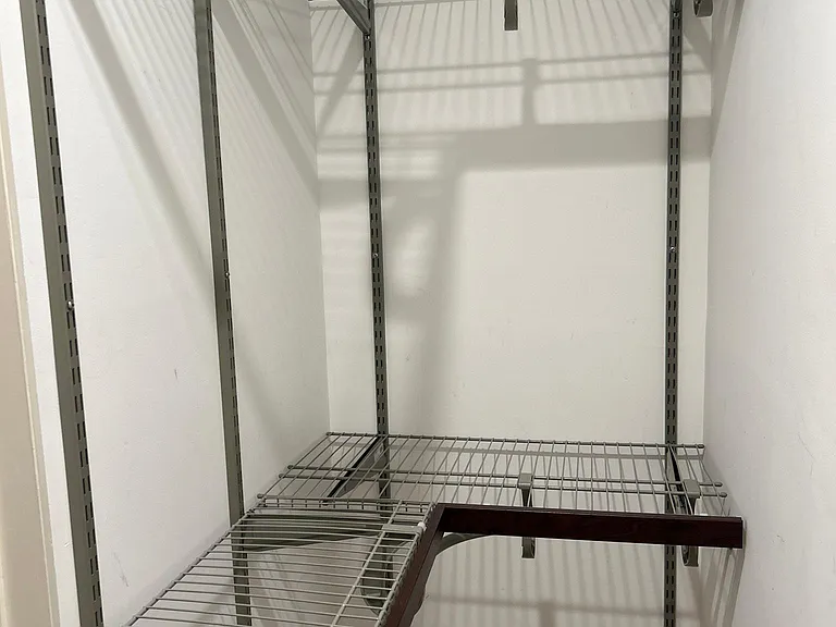 Closet shelves