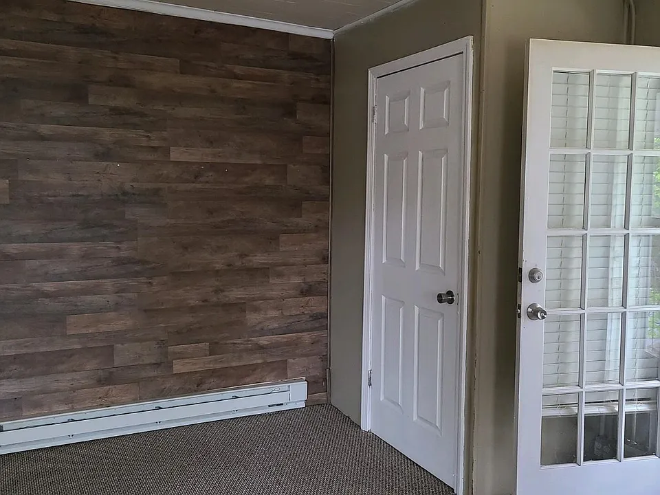Living room, front door & accent Wall