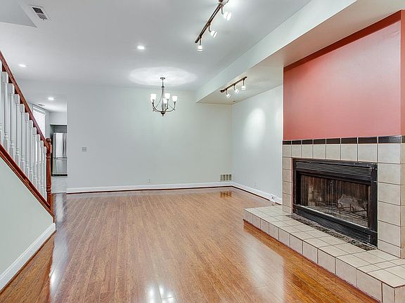 Fireplace in living room