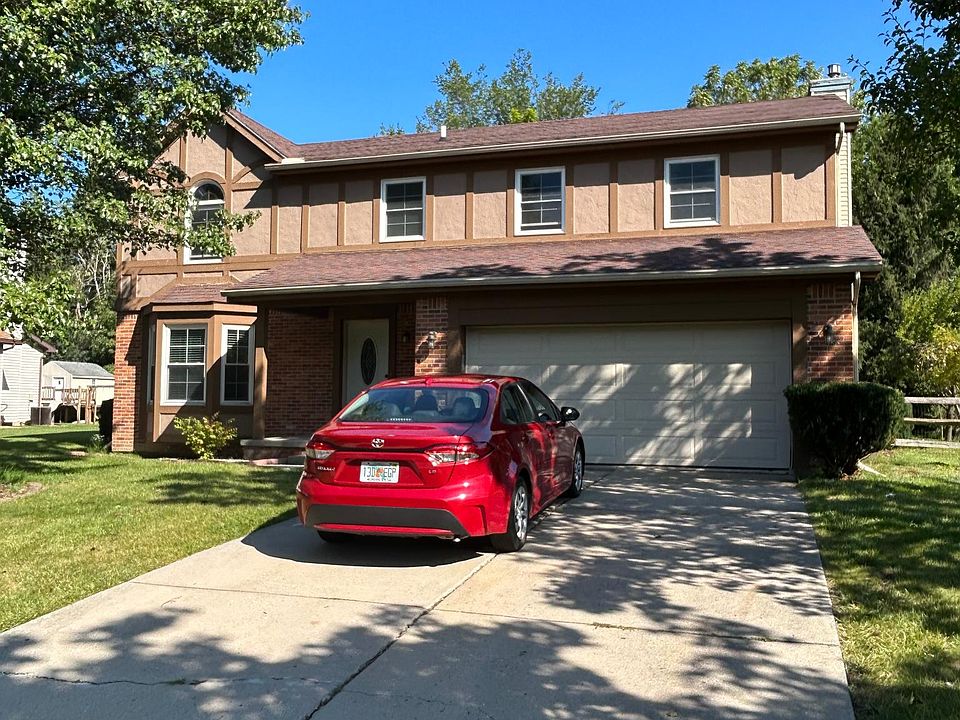 front of the house