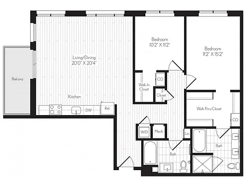 Floor plan B06