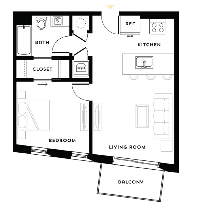 Floor plan A2 815 Collection