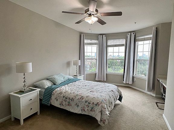 Large well-lit bedroom