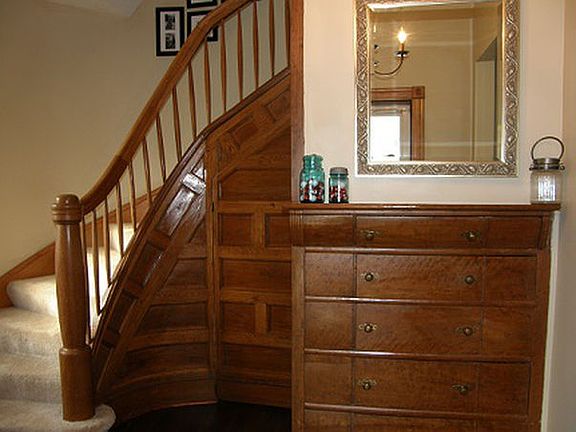 Rounded staircase