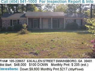 636 Allen St, Swainsboro, GA 30401
