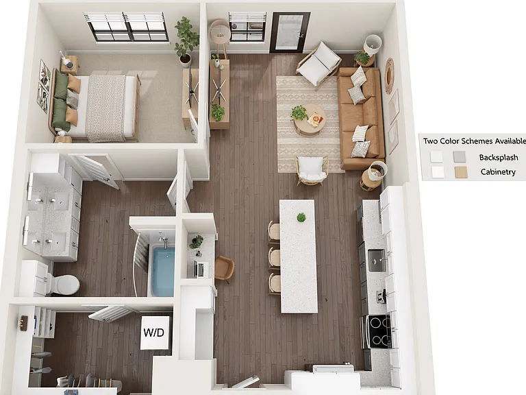 A3 floor plan The Taylor at Greenway