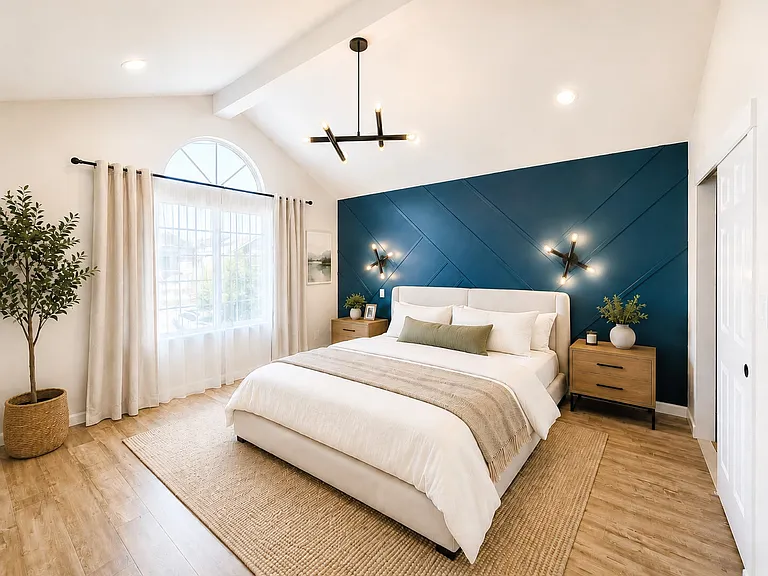 Master Bedroom. "Virtually Staged"