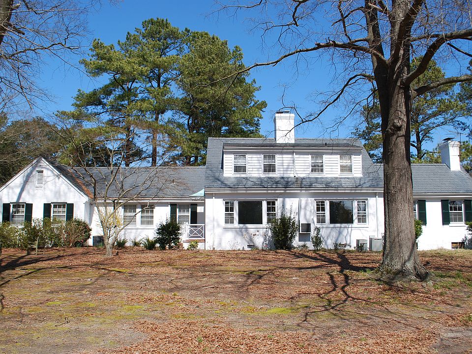 Back view  home faces water