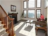 Great room with picture window