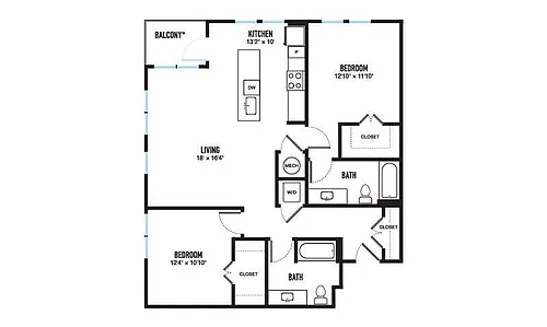 Floor plan MILLER