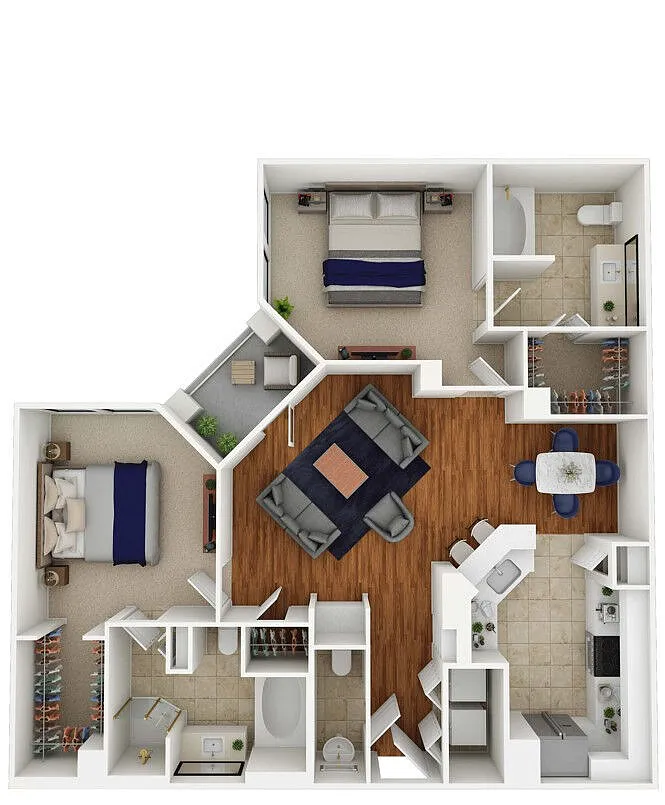 Floor plan B3