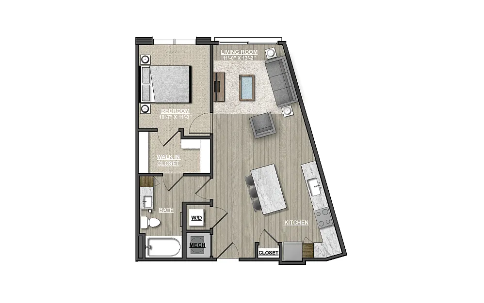 Floor plan A9 - Crape Myrtle