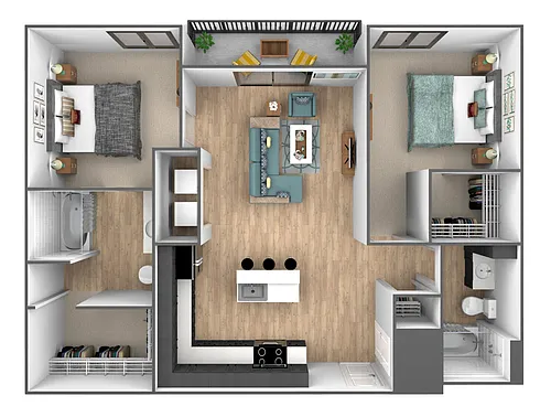 Floor plan Hibiscus