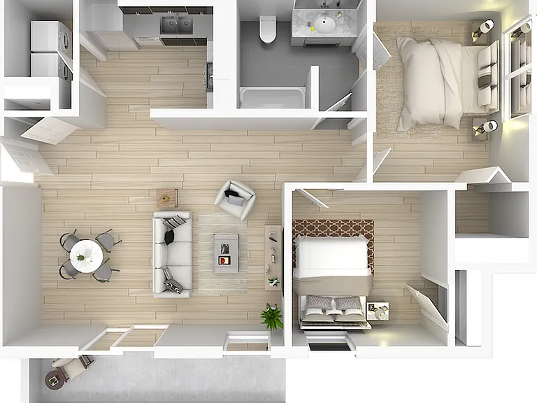 2BR 1BA (1) 2BR 1BA (1)