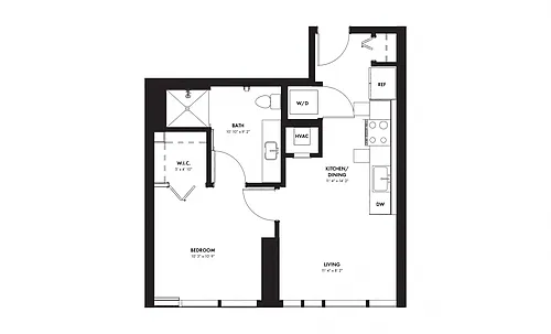 Floor plan 1B