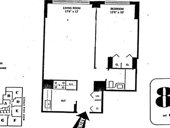 2nd image of 888 8th Ave APT 12W