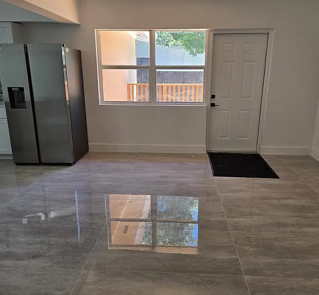 LIVING DINNING AREA - EXIT TO OUTDOOR DECK