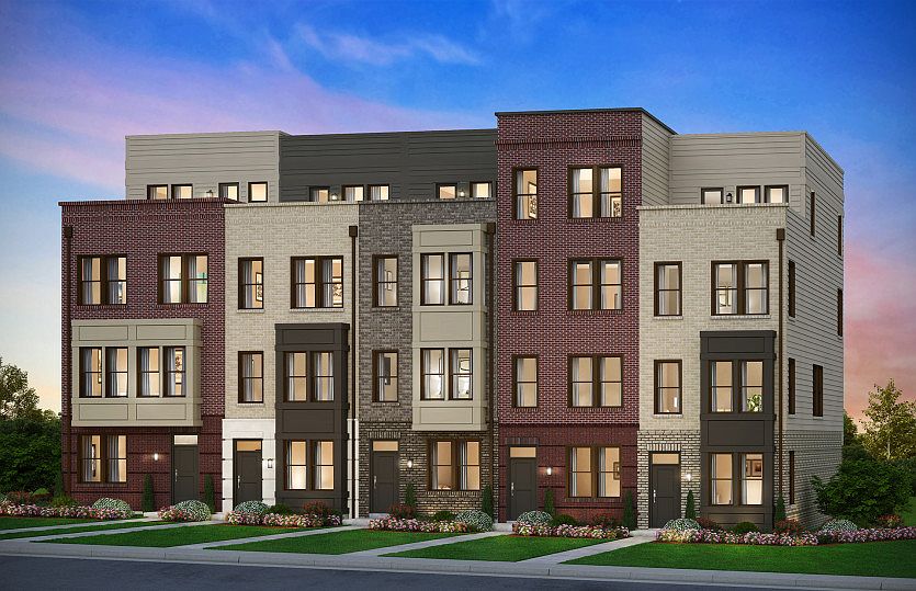 Rockville s New Luxury Towns with Rooftop Terraces