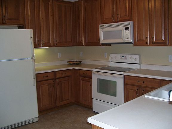 Beautiful 42 inch Hickory cabinets, all appliances stay