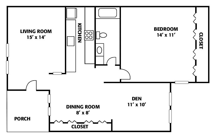Floor plan Tuscany
