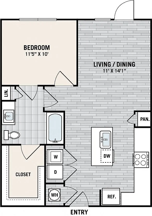 Floor plan A1C