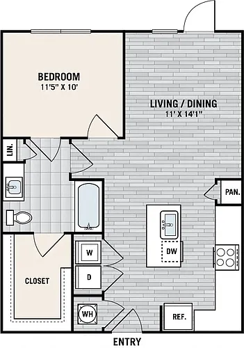 Floor plan A1C