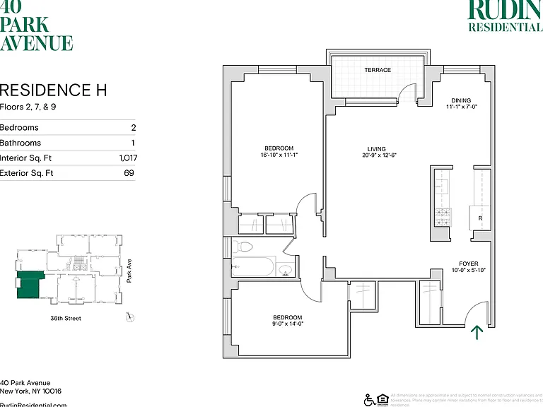 40 Park Ave #9H — Photo 2