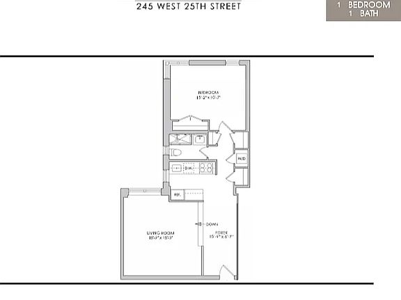 2nd image of 245 W 25th St #4N