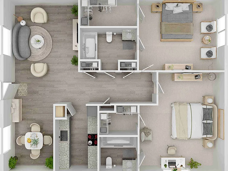 Ashford Willow Falls 2 Bed 2 Bath Ashford Willow Falls 2 Bed 2 Bath