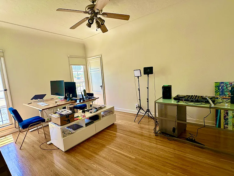 Second bedroom used as an office