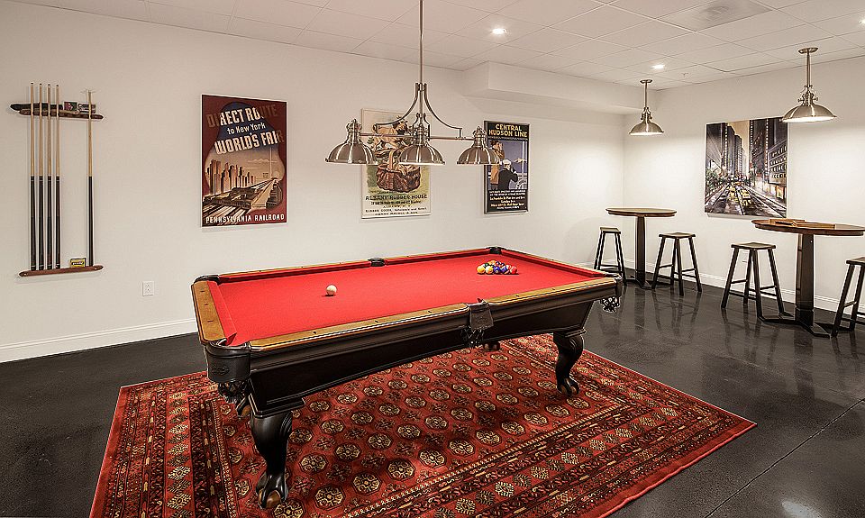 Tenants are permitted 24/7 access to the amenities on the ground floor of the building such as the Billiard Lounge.