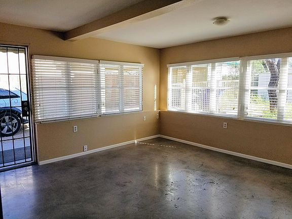 bedroom and side entrance
