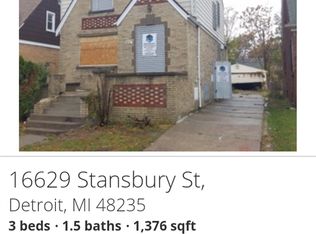16629 Stansbury St, Detroit, MI 48235