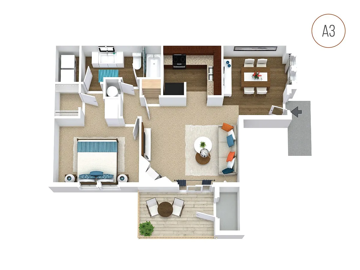Floor plan A3