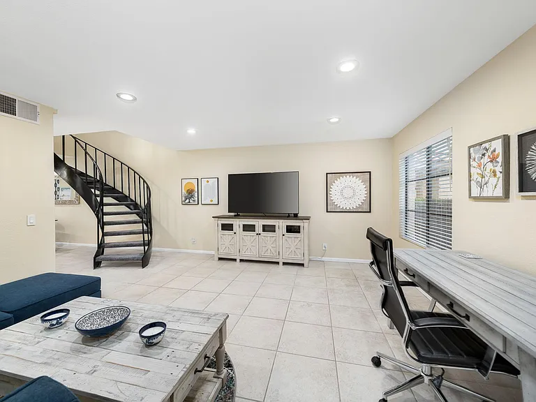 Living room area.