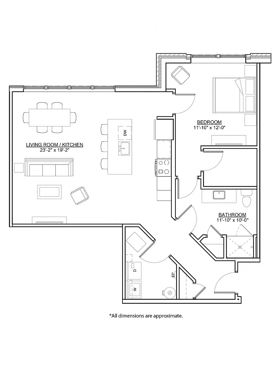 Floor plan Matisse