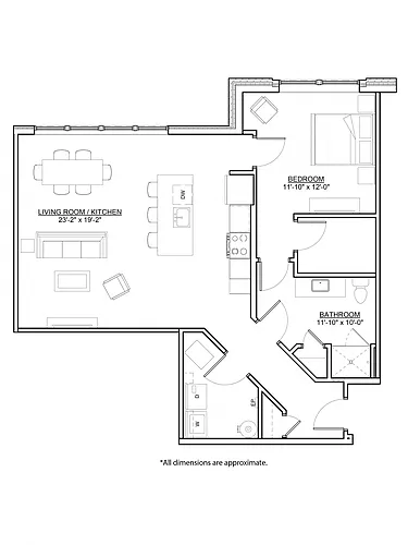 Floor plan Matisse