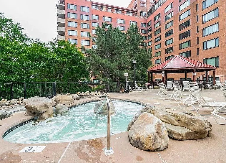 on-site pool
