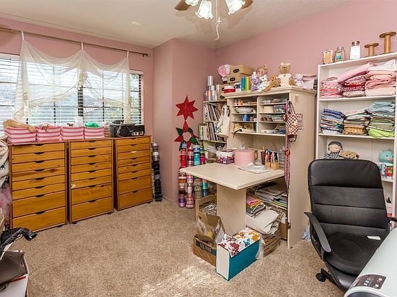 Bedroom 1 current craft room