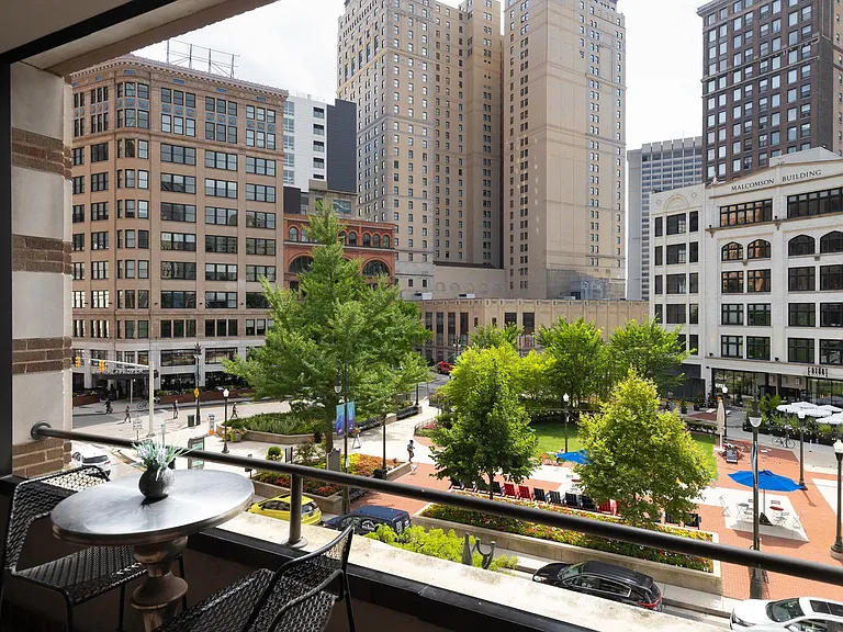 Balcony View of Capitol Park