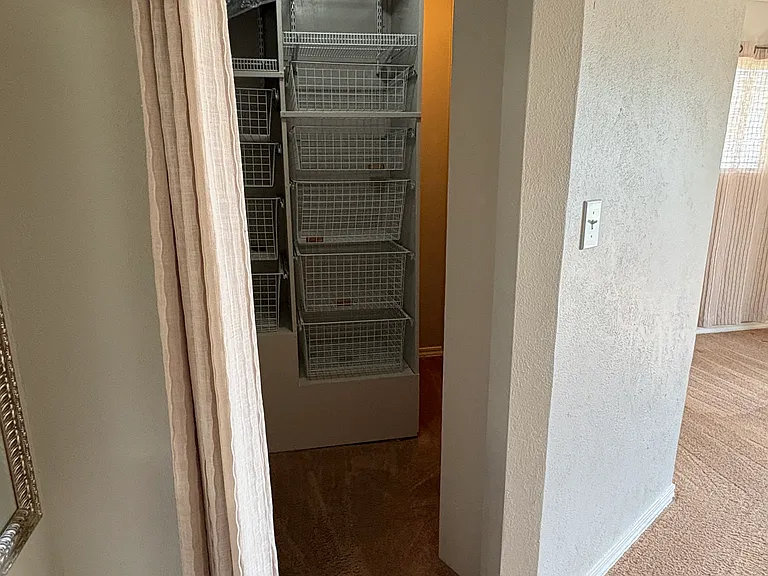Primary Closet w-shelving