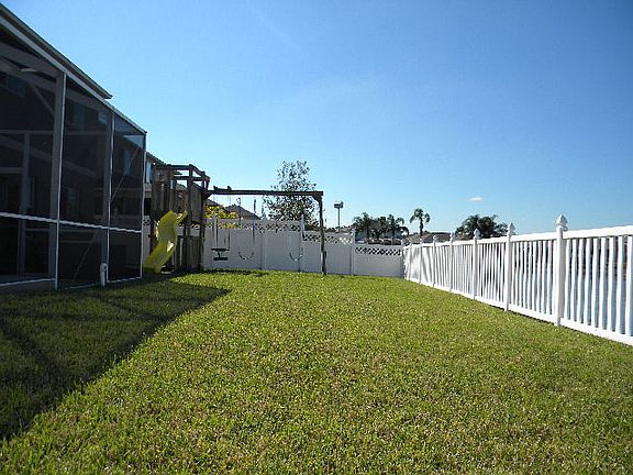 Fenced Backyard