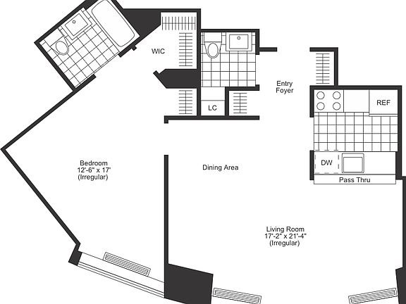 2nd image of 400 Chambers St APT 22K